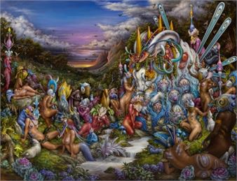 Hannah Yata: Daughters at the Edge of the Garden - Allouche Gallery, New York