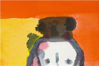 Robert Hodgins | Three Nudes and a Naked Man (2007) | MutualArt