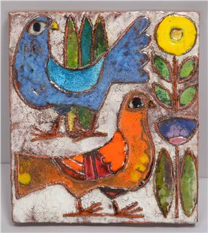 'Zwei Tauben' - Heide Weichberger