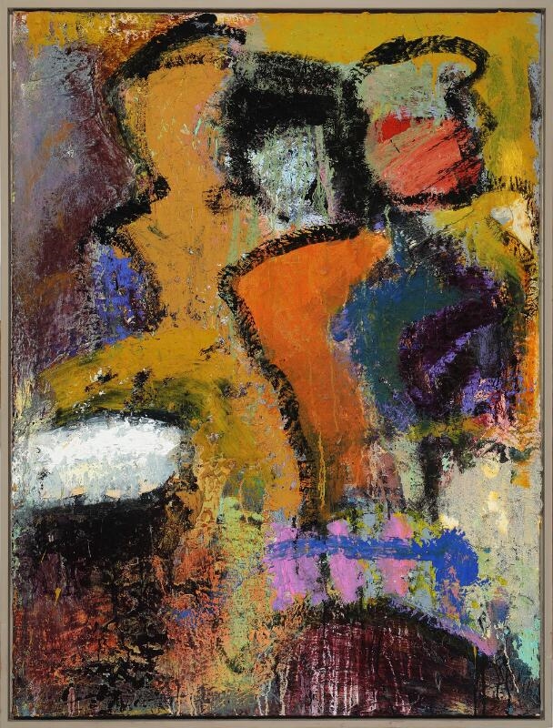 Lars Dan | Composition with figures | MutualArt
