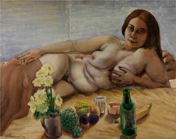 Beidseitig bemalt by Herbert Kämper, 76