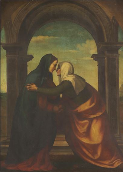 The Visitation by Mariotto Albertinelli