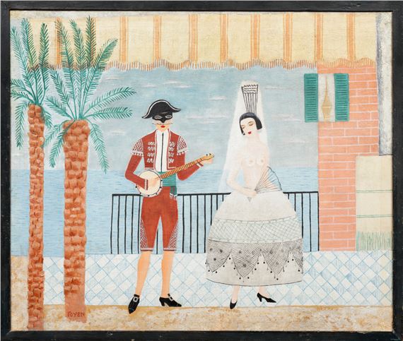 Serenade by Toyen, 1924 – 1925