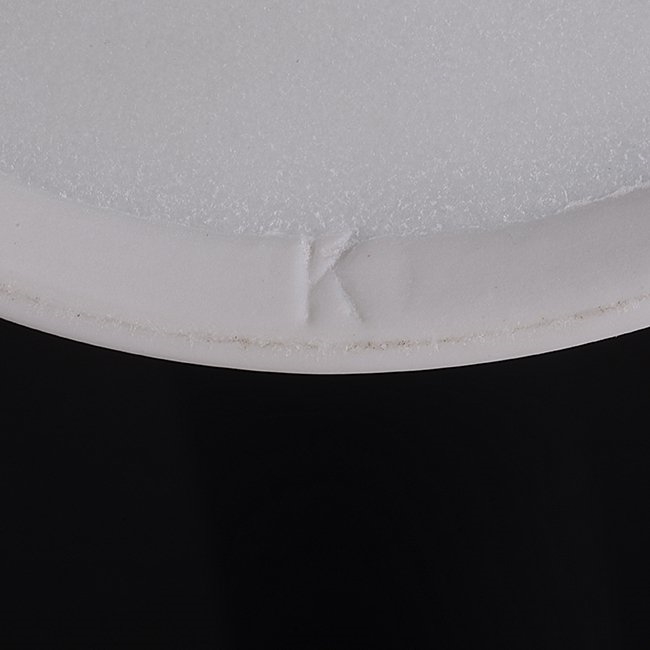 Artwork by Kirsten Coelho, Vase, Made of white glaze