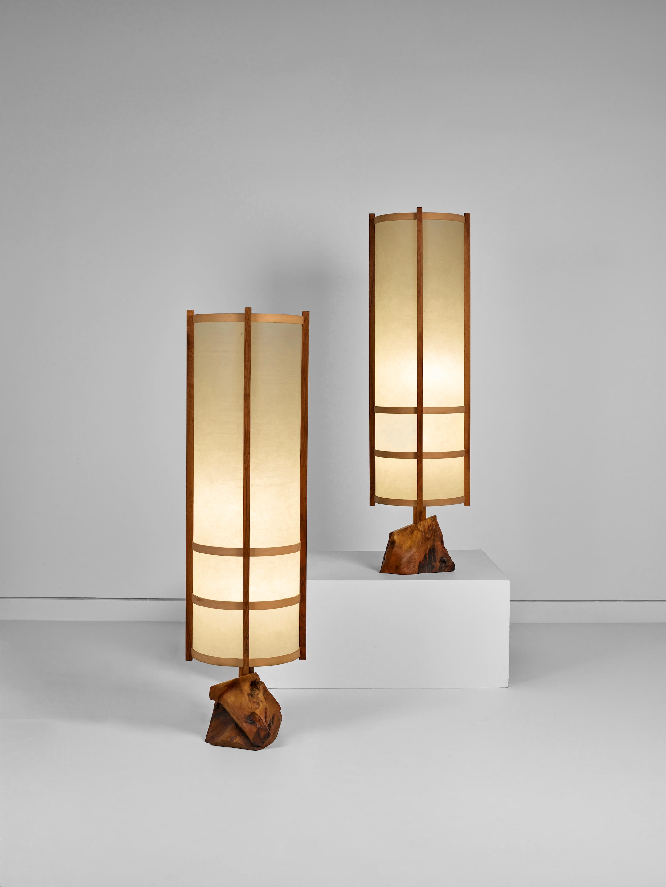 Nakashima Kent Hall Lamp (1979) MutualArt