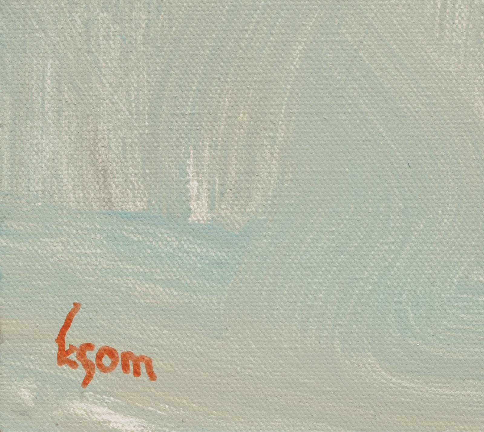 Artwork by Tony Mose, Portrait of a Young Woman, Made of acrylic and charcoal on