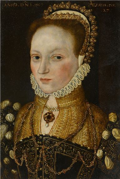 Master of the Countess of Warwick | Portrait of a lady, bust-length ...