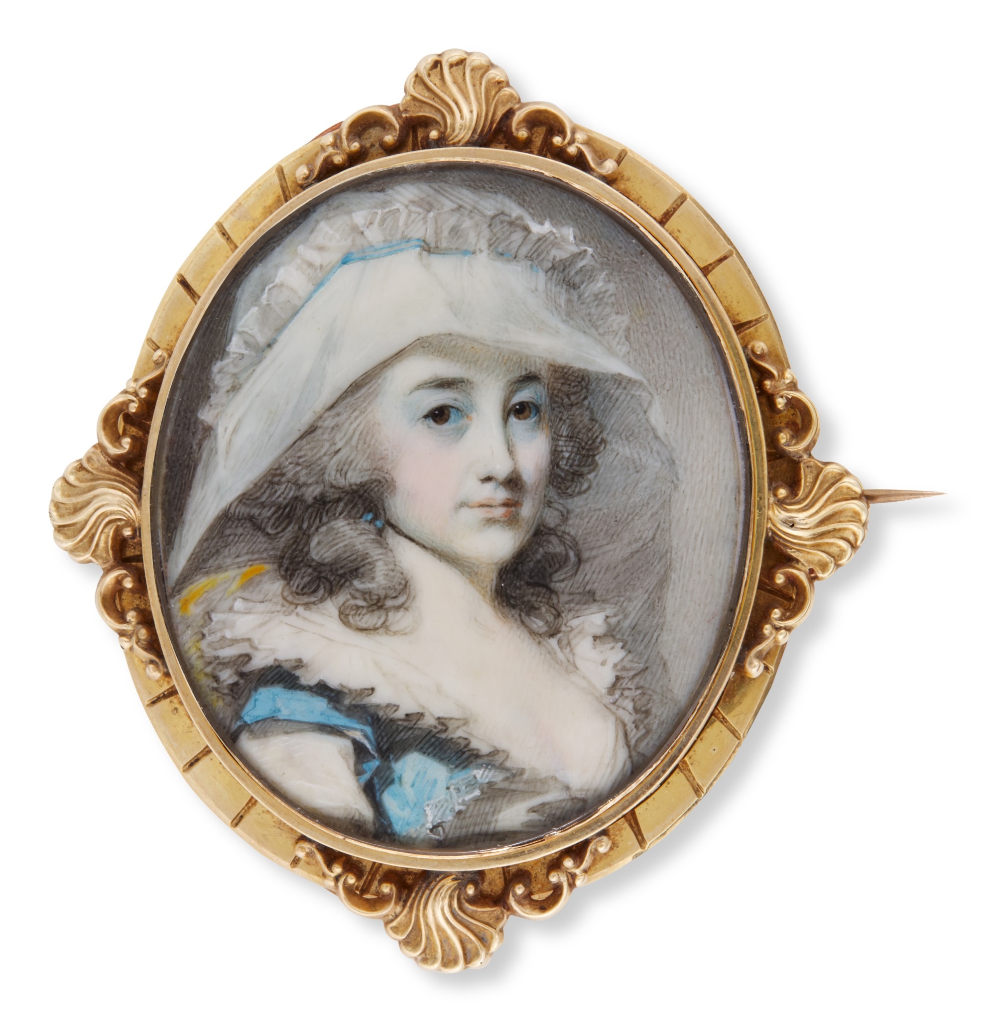 George Engleheart | Portrait of a lady (Circa 1785) | MutualArt