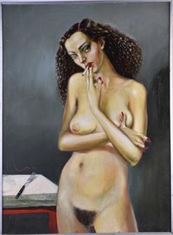 Akt mit Gabel´ - Harald K. Schulze