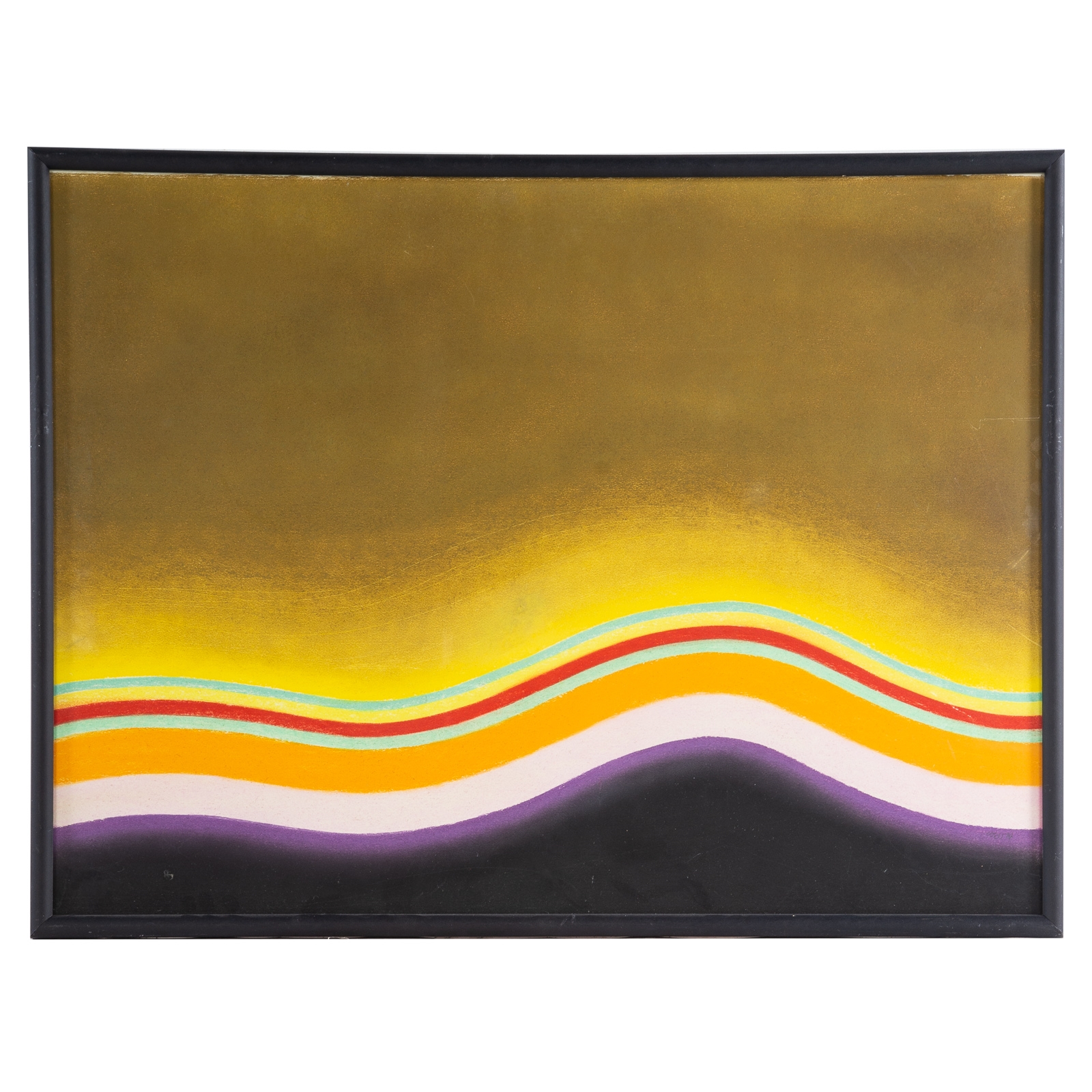 Artwork by Arnaldo Coen, Two Framed Pastels, Made of pastel on paper