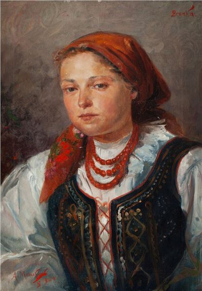 Bronka by Alexander Mroczkowski, 1900