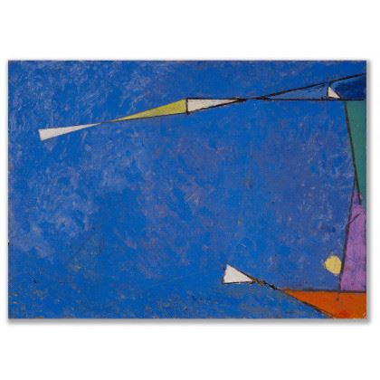 Notturno by Osvaldo Licini, 1956