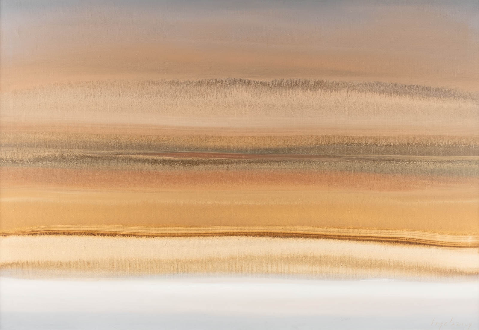 Artwork by Karl Vogelsang, CABANE, Made of oil on canvas