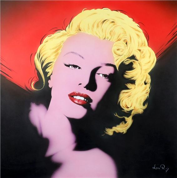 Luis Rizo | Marilyn Monroe in het geel | MutualArt