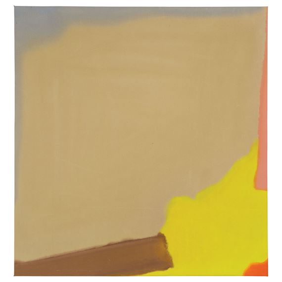 BROWN BELOW, 1964 by Kenneth Lochhead, 1964