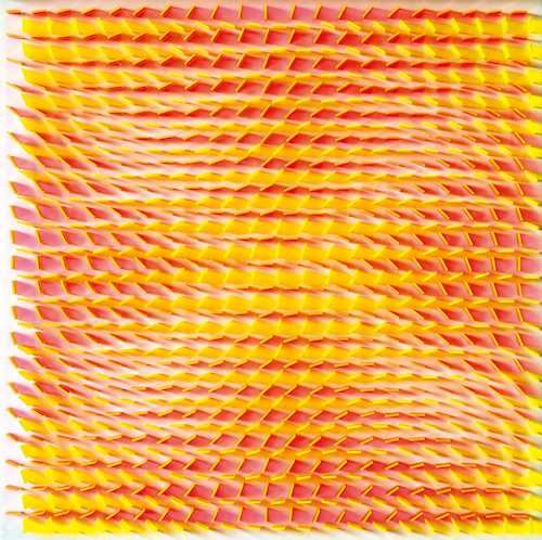 Quadratrelief 55 by Hartmut Böhm, 1966