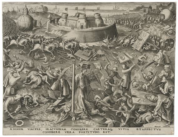 Fortitude ('Fortitudo'), from: The Seven Virtues