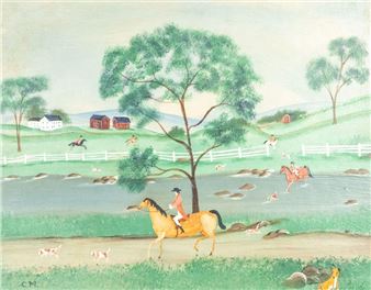 Folk Art, Fox Hunt - Charlie Munro