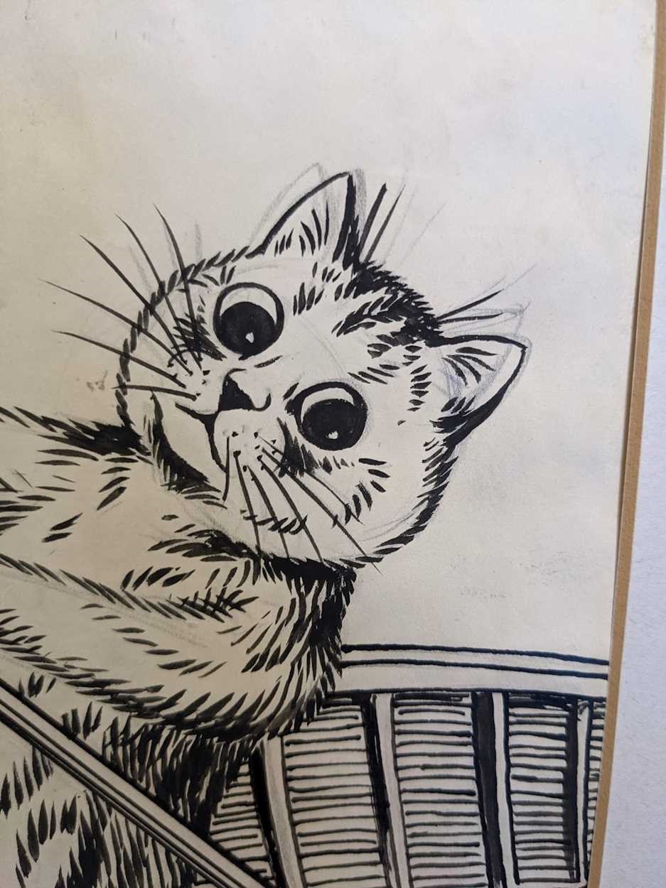 Louis Wain Cat Row Boating Art Print