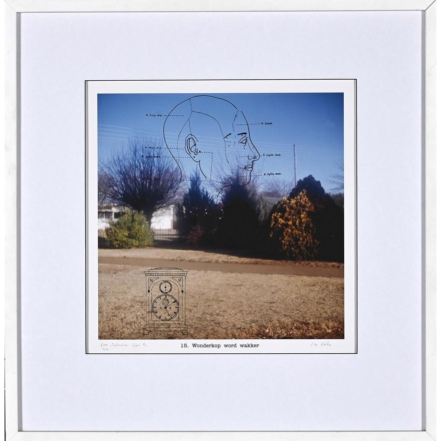 Artwork by Lien Botha, 15. Wonderkop Word Wakker, Made of giclée print on archival paper