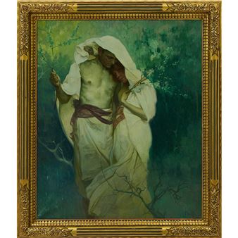Young Couple from Rusadla - Alphonse Mucha