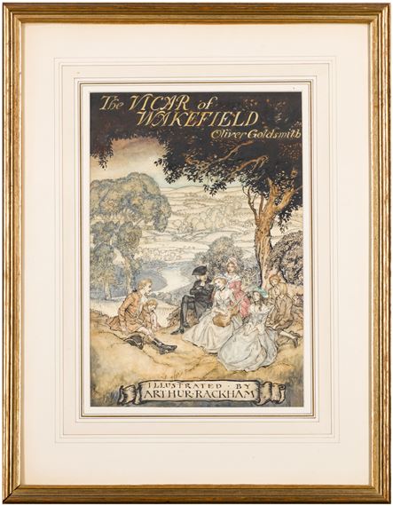 Arthur Rackham | Original illustration for The Vicar of Wakefield (A ...
