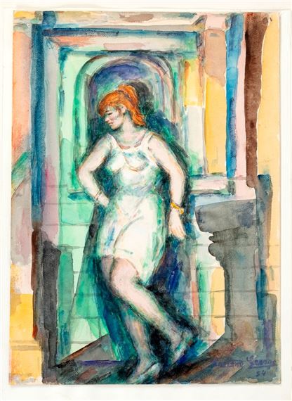 Femme à l'antique by Georges Creten, 1954