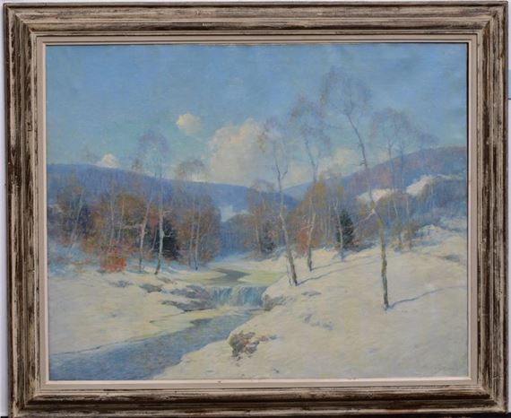 Winter Landscape by Ernest Albert, 1937