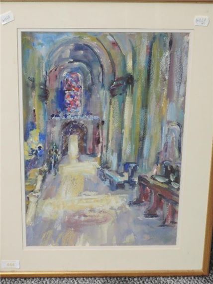 church interior by Linda Zelin