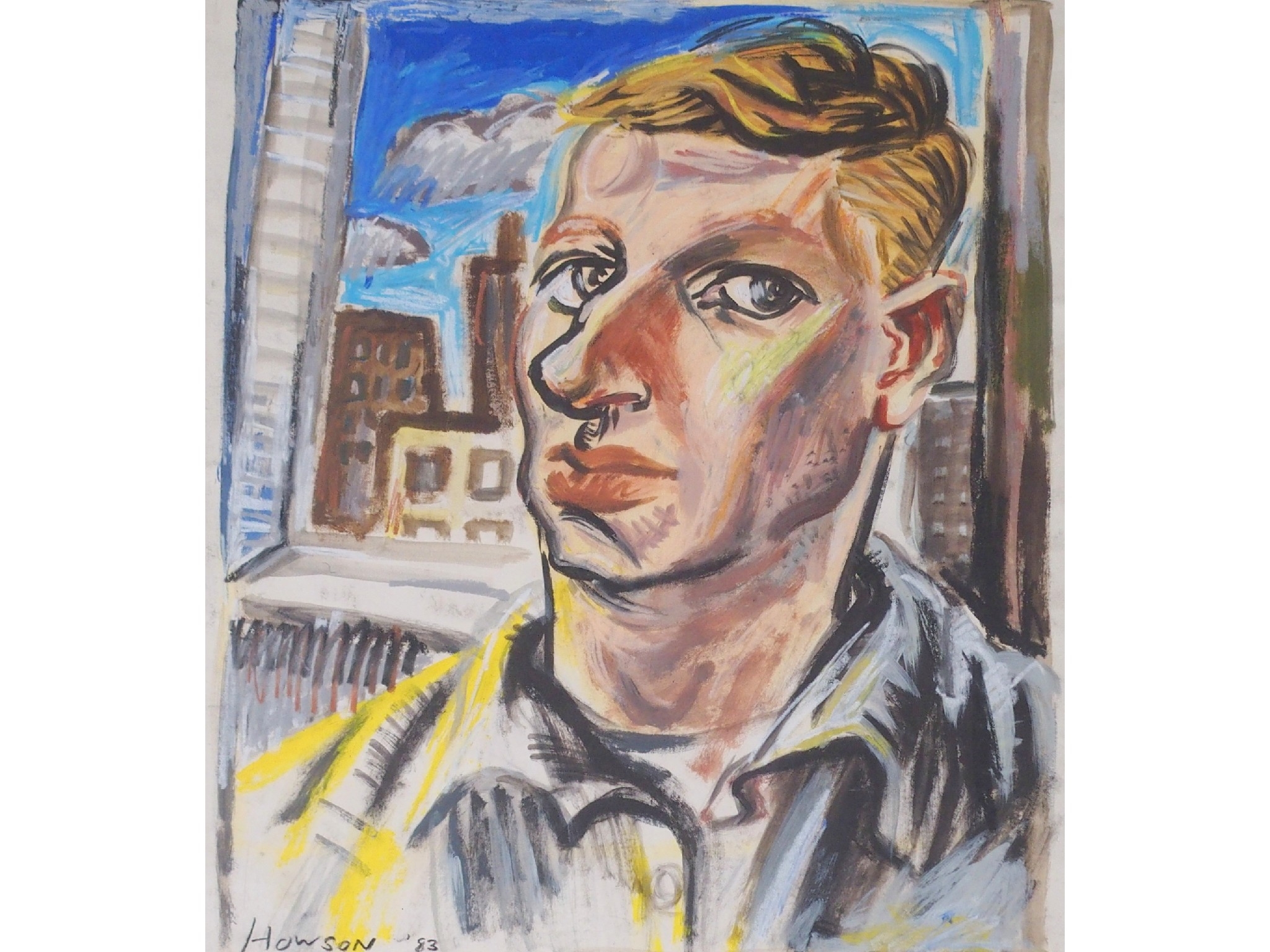Peter Howson Obe | SELF PORTRAIT | MutualArt