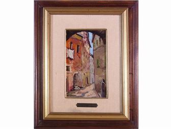 View of a street - Carlo Fabbrini