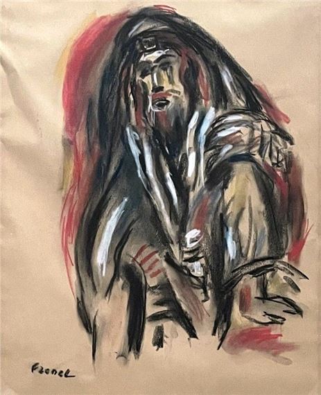 Laying Tefillin by Isaac Frenel