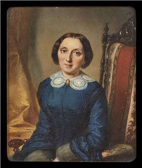 Portrait of a gentlewoman. - Bassi