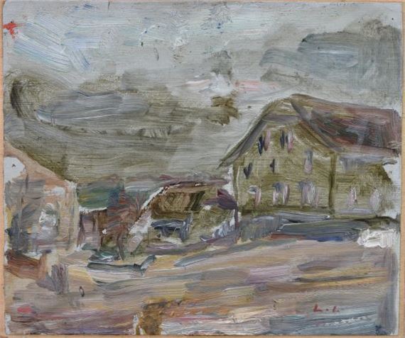 Paysage à la grande maison