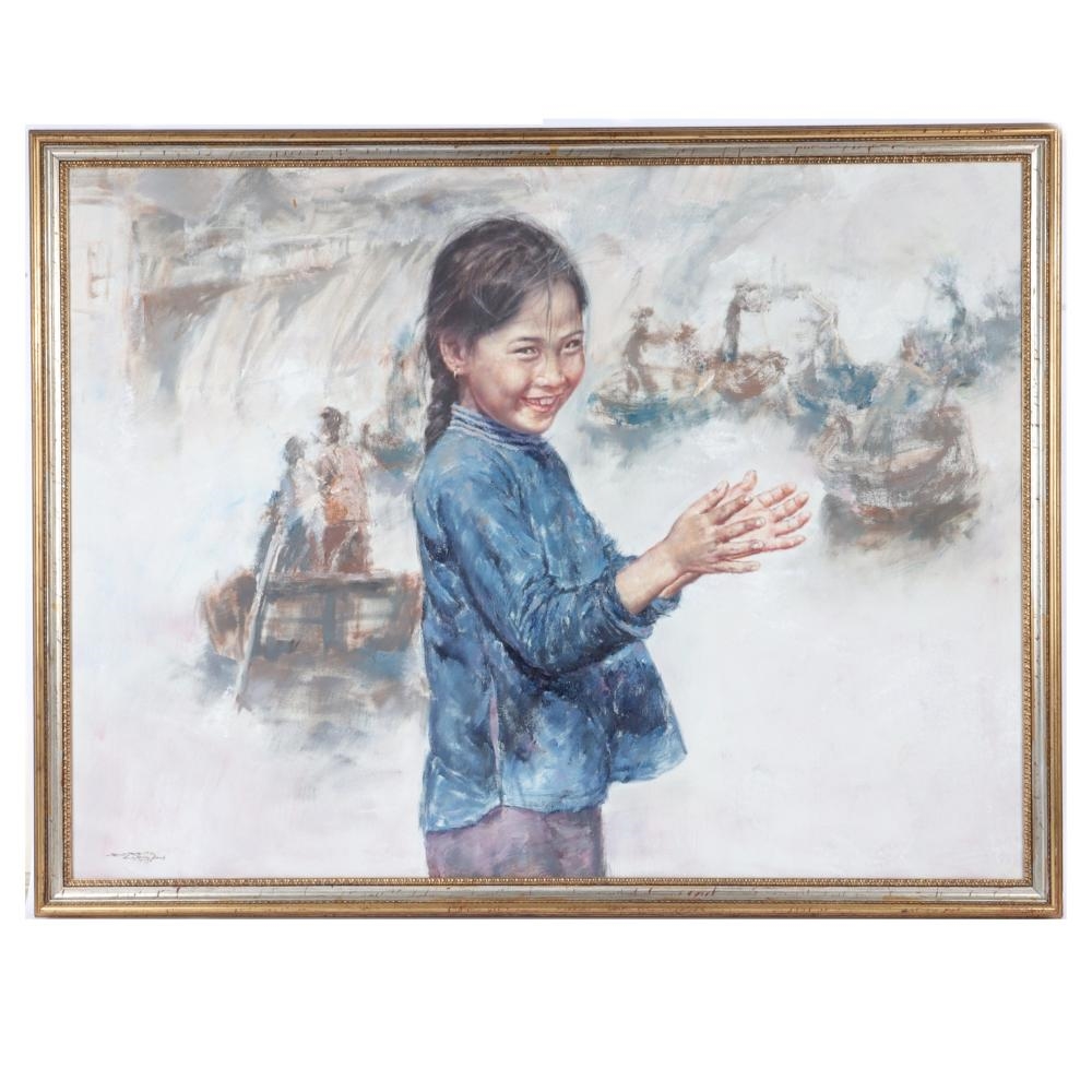 Wai Ming | Clapping Fish Girl (1938) | MutualArt