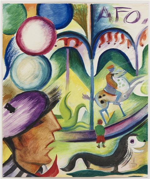 Im Zirkus. by Hedwig Marquardt