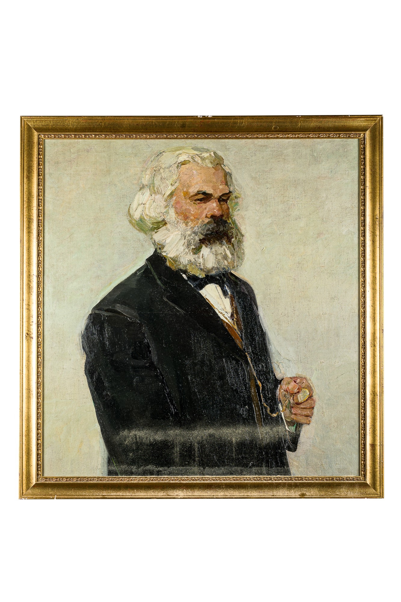 Russian School, 19th Century | Portrait of Karl Marx | MutualArt