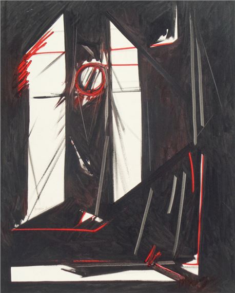 FIGURA ROSSA by Piero Ruggeri, 1971