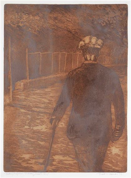 Fading Profile on Military Road by Scott Goudie, 1977