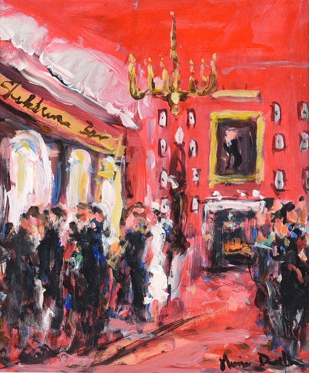 Marie Devlin | IN THE SHELBOURNE HOTEL, DUBLIN | MutualArt