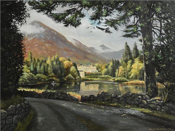 Kylemore Abbey by Neville Henderson, 1994