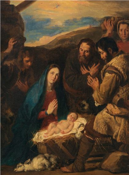 Jusepe de Ribera | The Adoration of the Shepherds (1819) | MutualArt