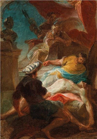 The Martyrdom of Saint Bartholomew by Johann Wolfgang Baumgartner