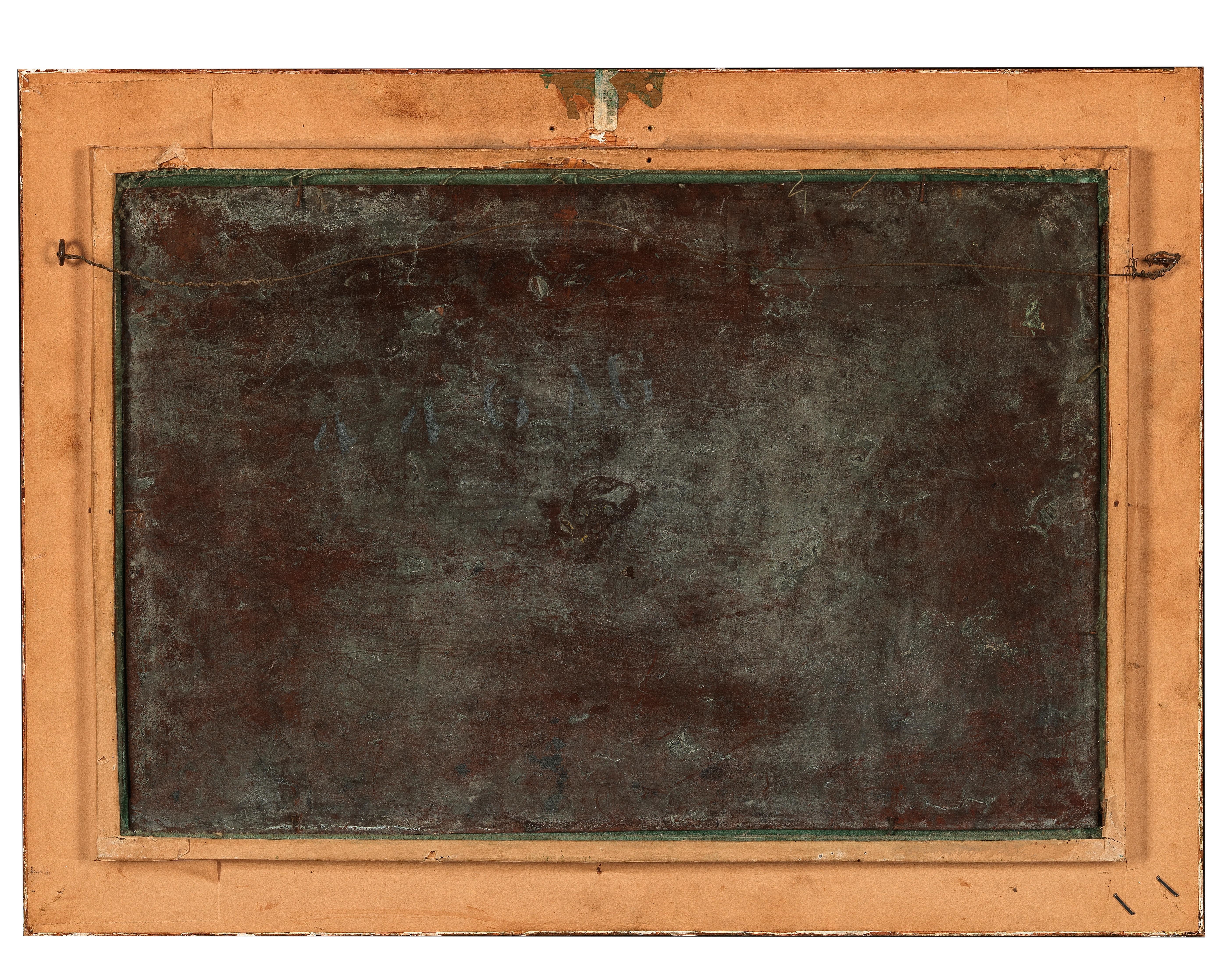 Artwork by Matthias Twinger, A pair of southern landscapes with shepherds and their flock, Made of oil on copper