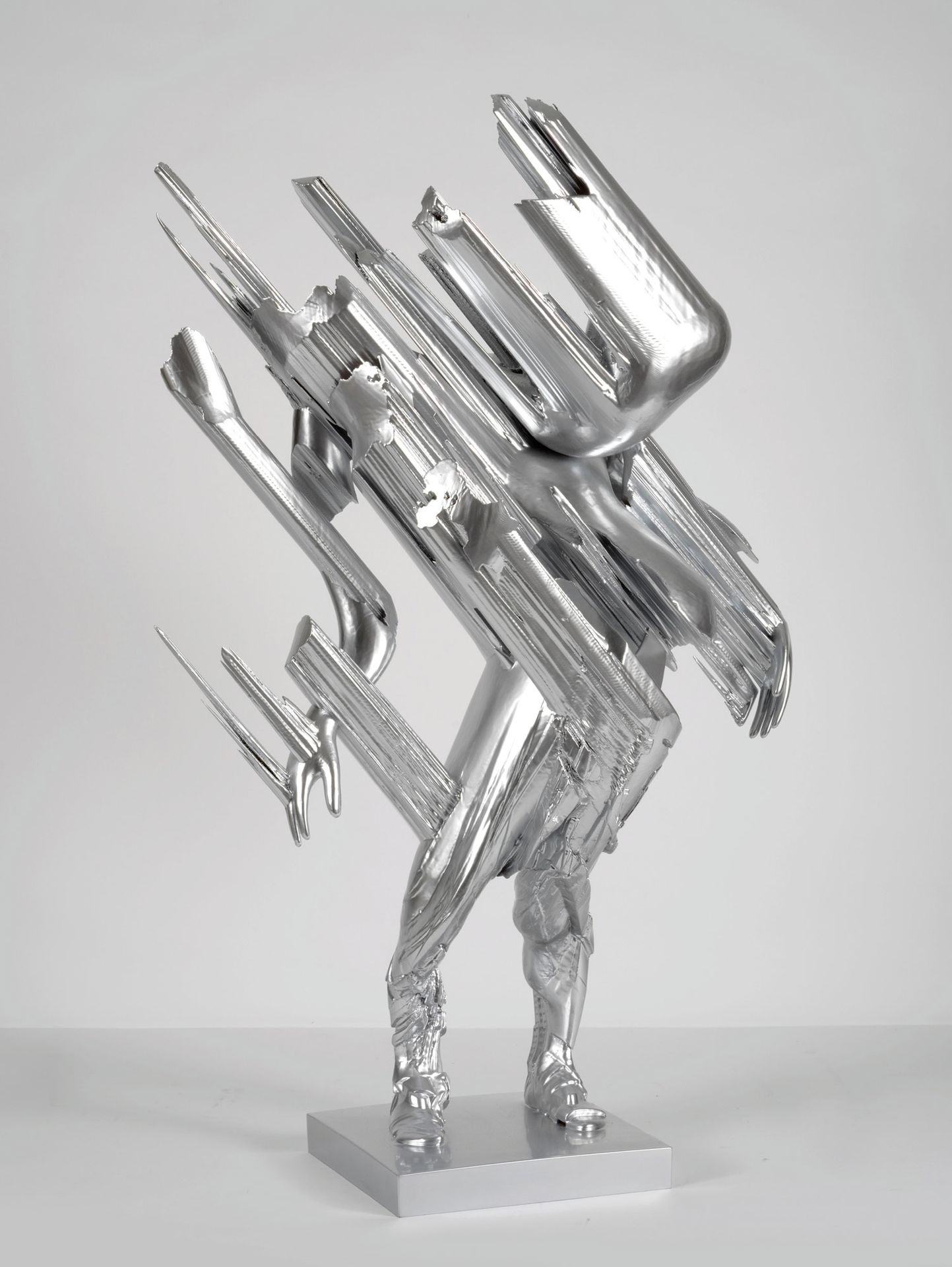 Artwork by Jon Rafman, MANIFOLD, Made of Auto-body lacquer on 3D printed resin