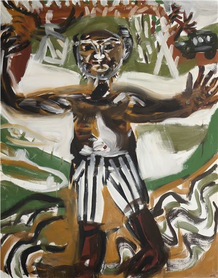 Footballer by Joe Furlonger, 1996