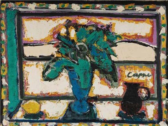 Chris Capper | Still Life with Blue Vase | MutualArt