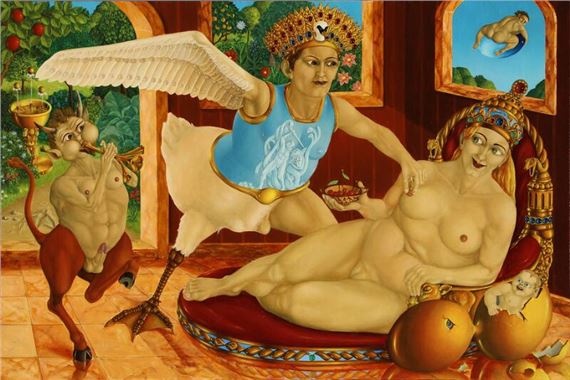 Leda et le Cygne by Carsten Svennson