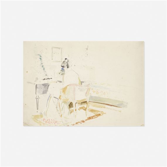 Woman in Interior by Arthur Beecher Carles, circa1905