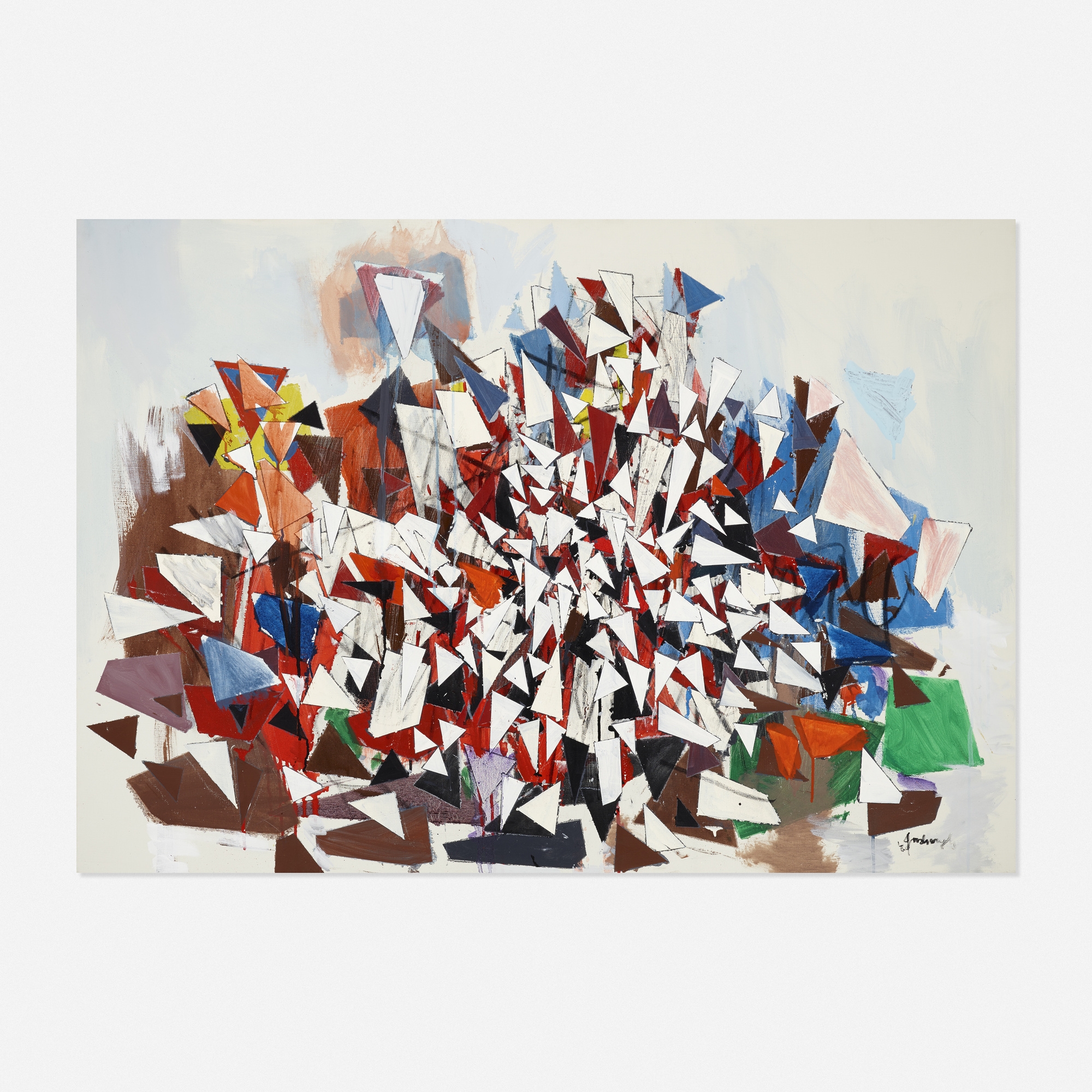 Robert Goodnough | R-J (1989) | MutualArt